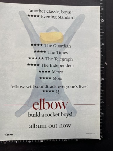 Elbow build rocket boys - rocket,
