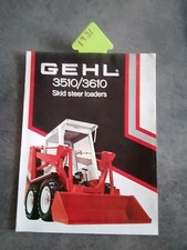 gehl skid steer Loader 3510