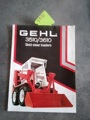 Gehl skid steer - gehl,