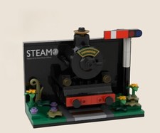 Steam Museum Train Diorama Great Western  Brick Show Exclusive 2024 Rare Lego