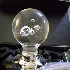 Crystal Glass Bubble Mortice