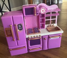 Our Generation Purple Kitchen And Fridge