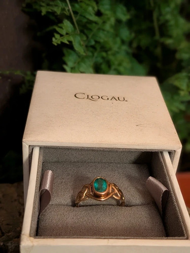 Clogau 9ct emerald celtic - clogau,
