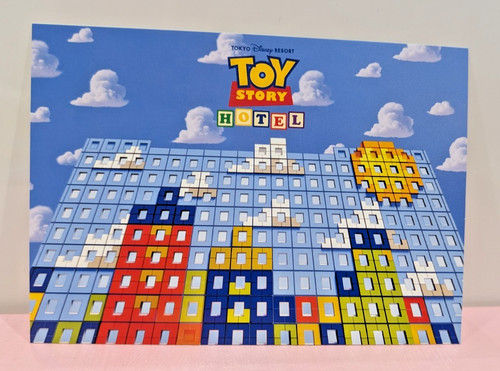 Toy story hotel postcard - toy,