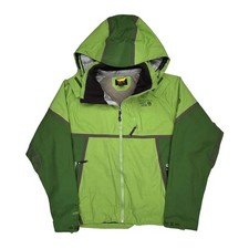 None Mountain Hard Wear Waterproof Jacket - 2XL Green Polyester