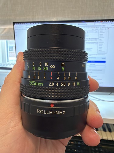 Rolleinar 35mm lens - 35mm,