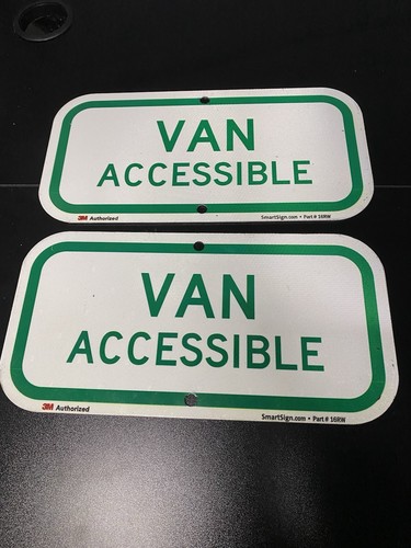 Smart sign ada - 2-, handicapped
