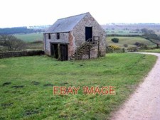 PHOTO  OLD BARN AT HILL HOUSE FARM ESH WINNING PITHOUSE HILL ON THE SKYLINE. 200