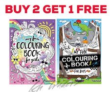 KIDS Activity Colouring Books