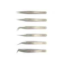 VETUS 5B-SA 6A-SA Professional Ultra Precision  Extensions Tweezers SWISS