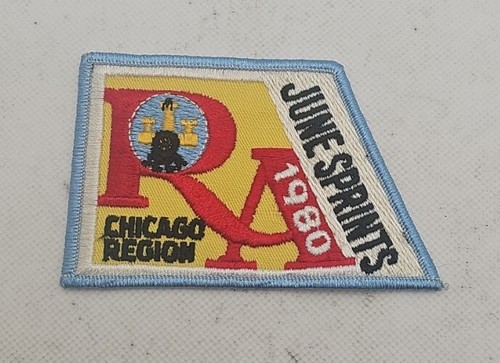 Vtg embroidered patch - vtg, racecar