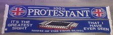 RANGERS FOOTBALL SCARF 100%