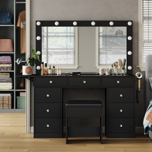 Stock drawers vanity desk - 9,