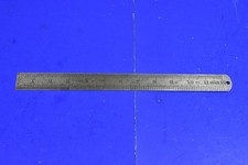 Good Used J. Rabone & Sons No. 11 12" Steel Rule