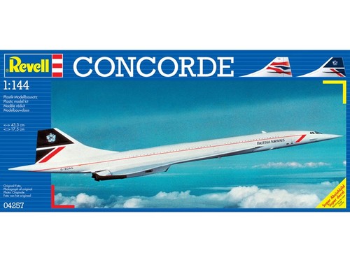 Revell 04257 144 concorde - revell, 1/144