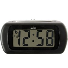 Acctim Auric Silver LCD AM/PM