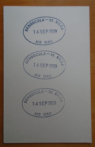 Postal history kilda - postal,