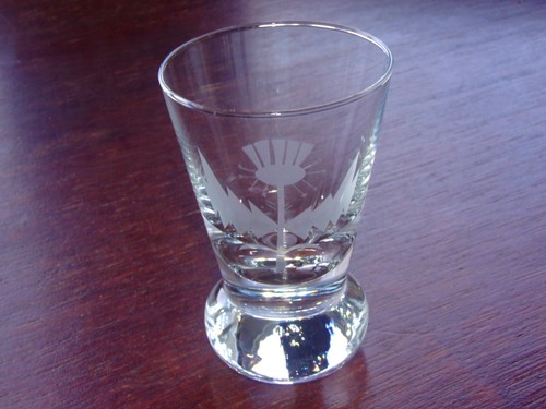 Glass spill holder with - spill,