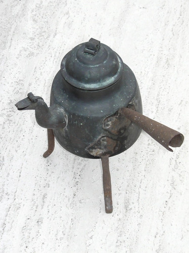 Small antique copper - small, three