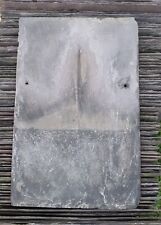 1no 14" x 9" Reclaimed Purple Welsh Roofing Slate