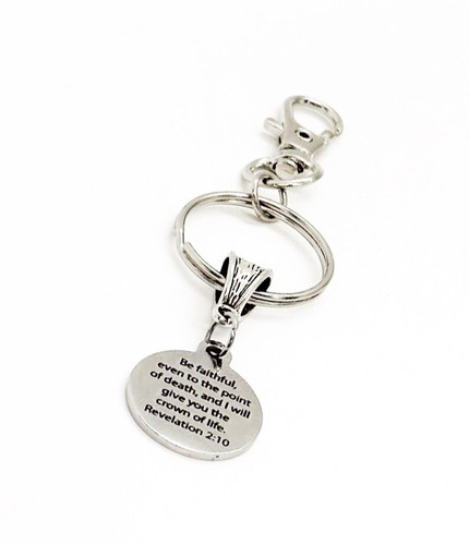 Faithful clip charm - be, on