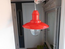 Poppy red metal fisherman - red,