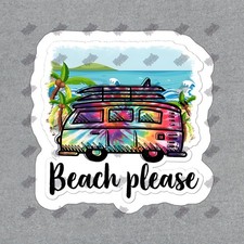 Vibrant Beach Please Vinyl