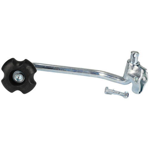 Black trailer jack for crank - trailer,