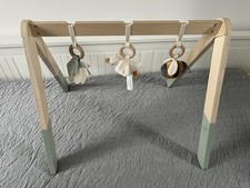 Little Dutch Wooden Baby Gym Green Little Goose Bee