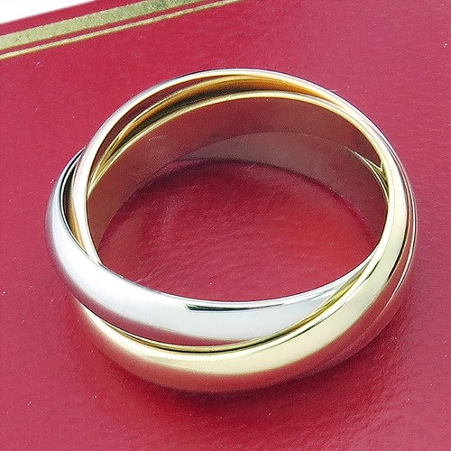 Cartier trinity ring 750 - trinity, gold