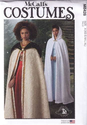 Mccalls 8428 cape costume - mccalls,