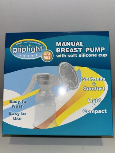 Griptight manual breast pump - griptight,