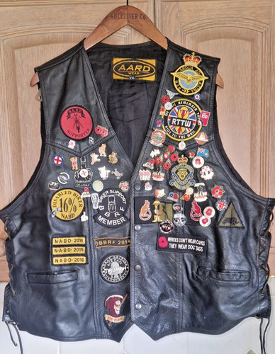Vintage motorbike leather - vintage,