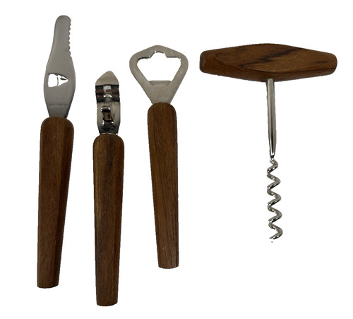 Vintage wood handle - handle, bar