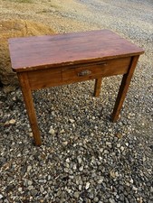 Victorian pine small table - victorian,