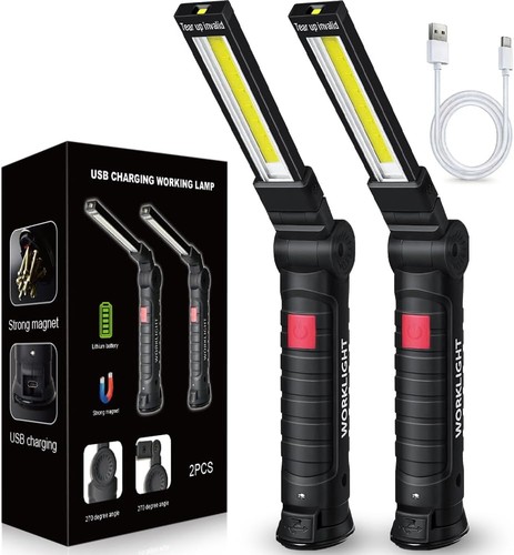 2pcs work light rechargeable - work,