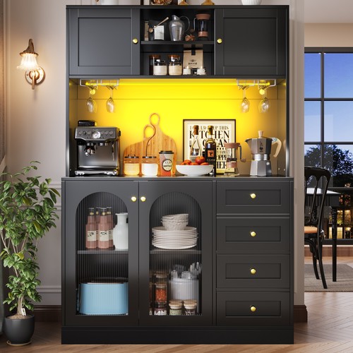 Black farmhouse kitchen - black,
