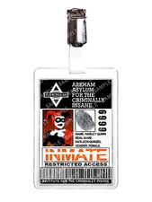 Batman Arkham Asylum Harley Quinn Inmate Cosplay Costume Comic Con Halloween