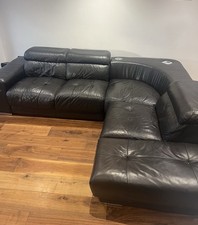 DFS Leather Corner Sofa