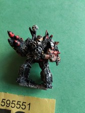 WARHAMMER `CHAOS SPACE MARINE` "OBLITERATOR" PAINTED METAL