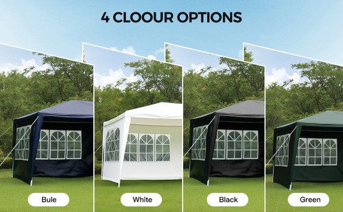 3x3m 3x6m 3x9m garden gazebo - 3x6m,