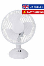 9″ Chrome Desktop Fan –