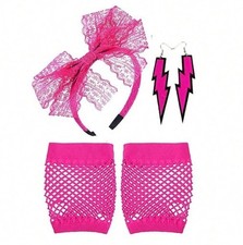80s Rave Neon Accessories Set