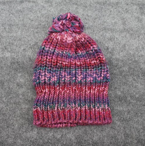 Knitted bobble hat - bobble,