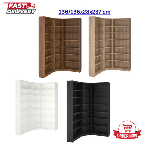 Ikea billy bookcase corner - bookcase,