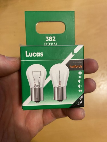 Car light bulb halfords - halfords, lucas