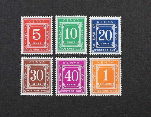 Kenya 1967 1985 postage dues - 1967-1985,