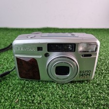 Pentax Espio 140M 35mm Film Point and Shoot Camera Silver Tested