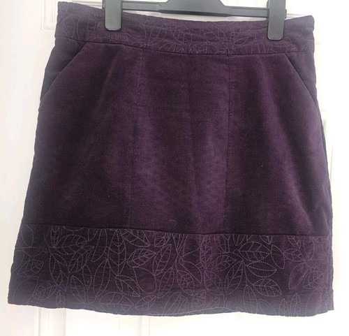 White stuff purple velour - white,