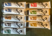 Bob Ross Oil Color Paint 5oz 150 ml LOT of 9 Green Brown Blue Red Yellow O654